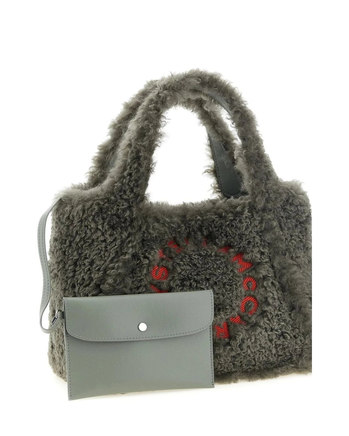 Stella McCartney Tote Bag in gray, Polyester — view 3