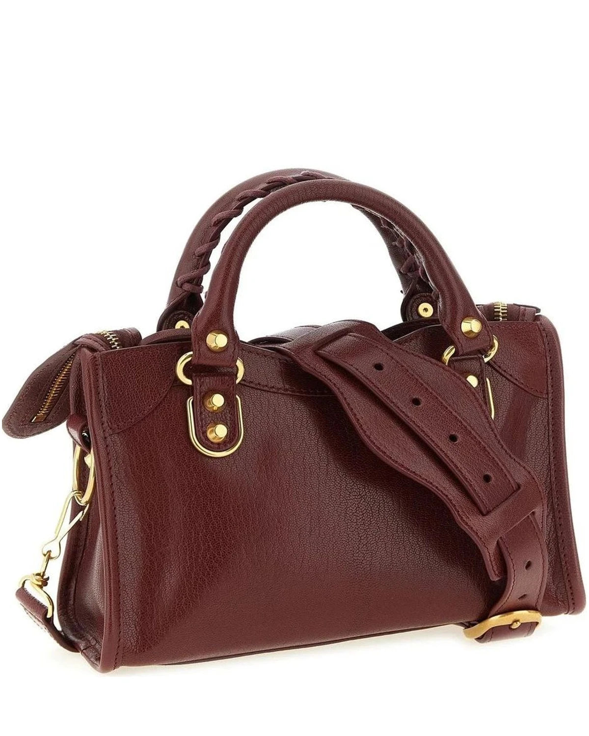 Balenciaga Satchel Bag in red, Goat Leather — view 2