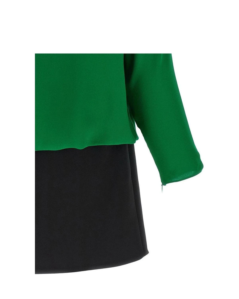 Valentino Garavani Dresse in green, Silk — view 5