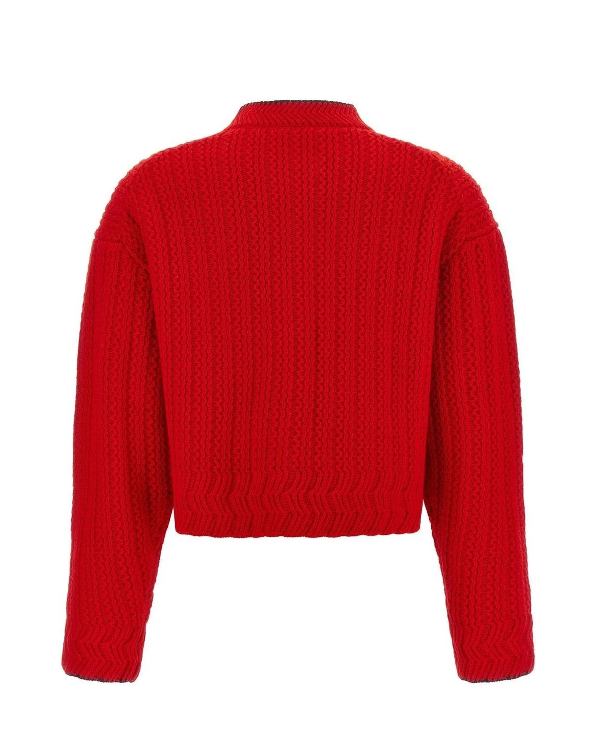 Chloé Sweater in red, Wool — view 2