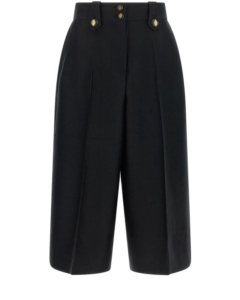 Zimmermann Short Trouser in black, Wool