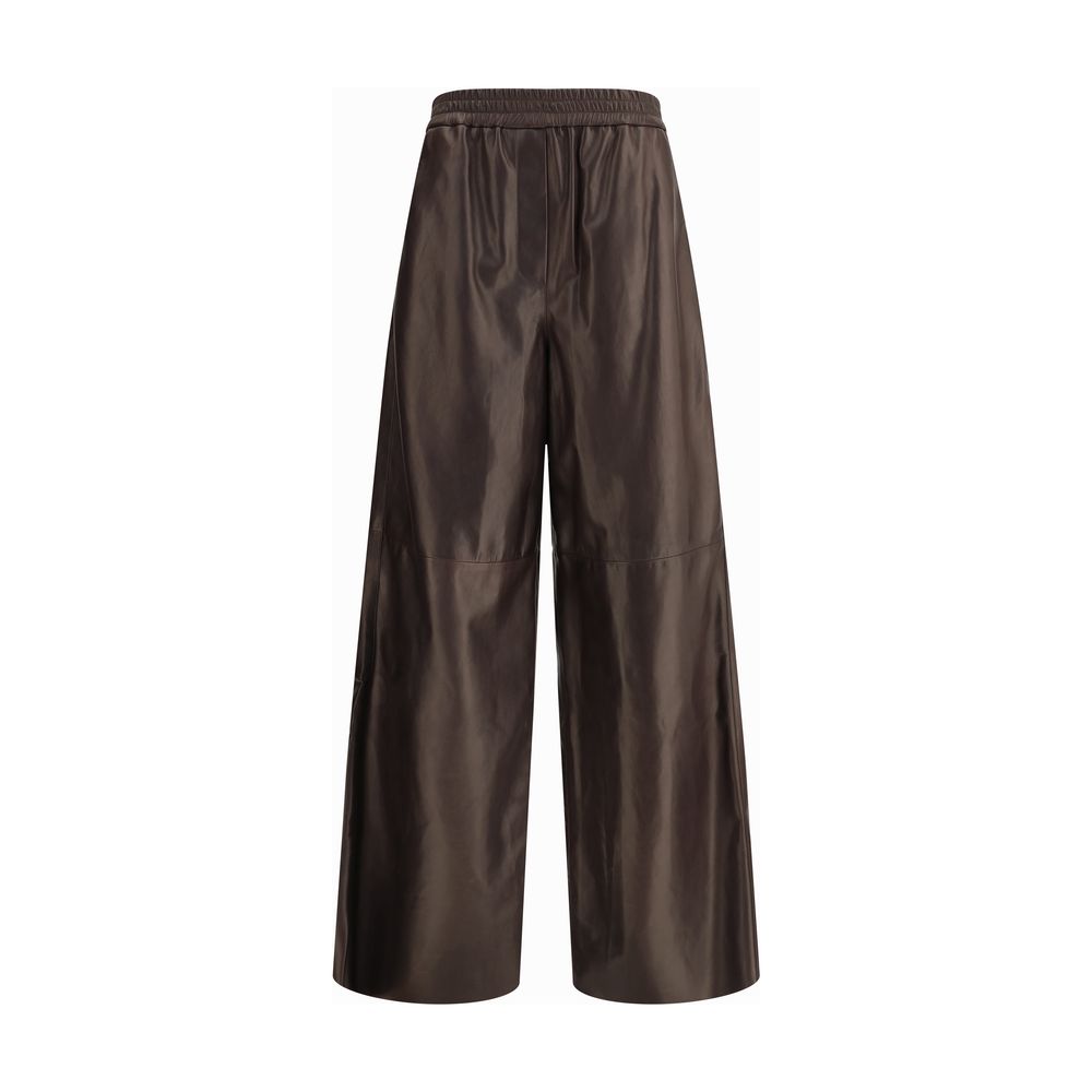 Armani Leather Giorgio Lambskin Nappa Pant