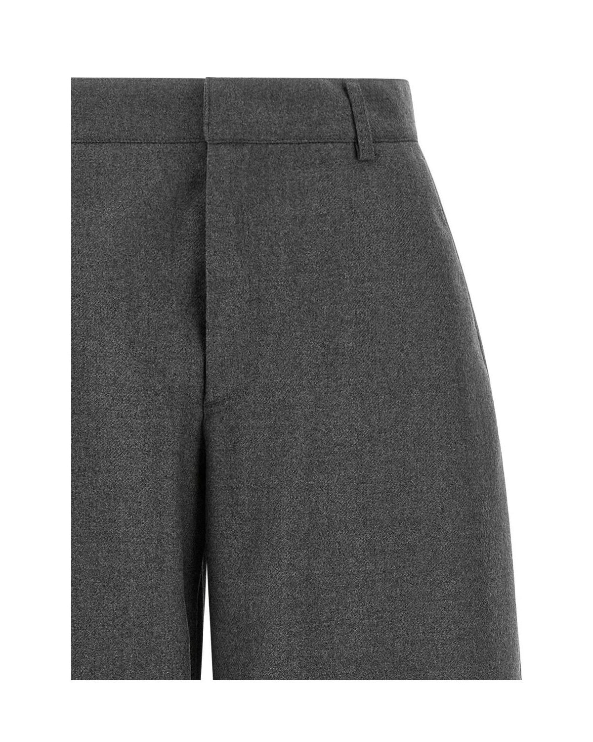 Armarium Trouser in gray, Virgin Wool — view 3