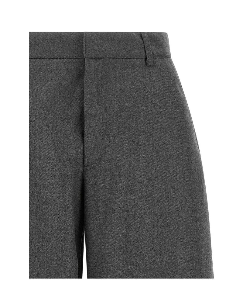 Armarium Trouser in gray, Virgin Wool — view 3