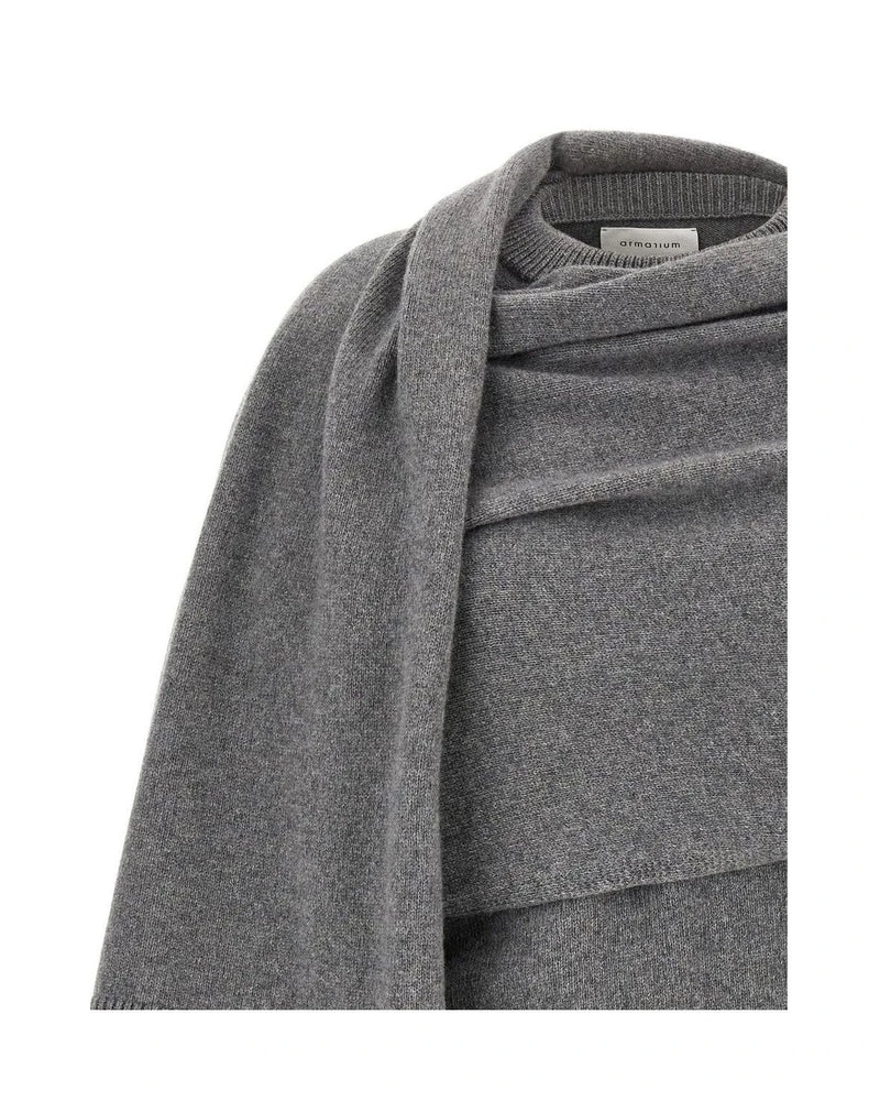 Armarium Sweater in gray, Wool — view 3