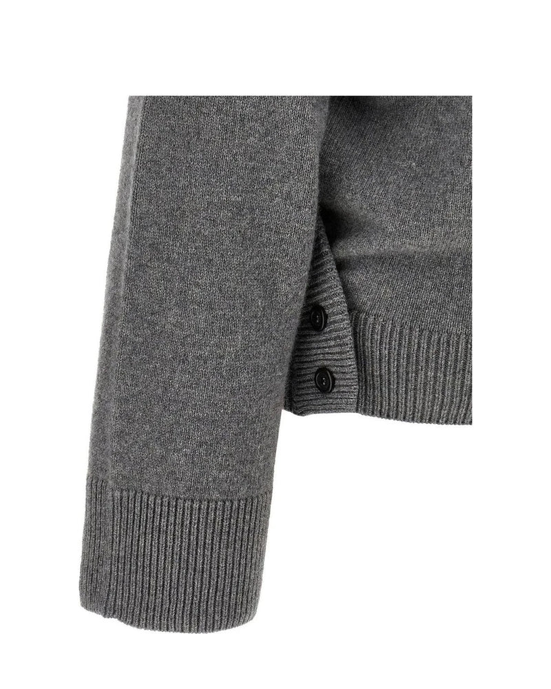 Armarium Cardigan in gray, Wool — view 4