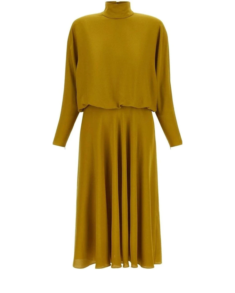 Valentino Garavani Dresse in yellow, Silk — view 2