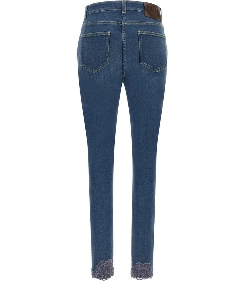 Valentino Garavani Jean in blue, Cotton Denim — view 2