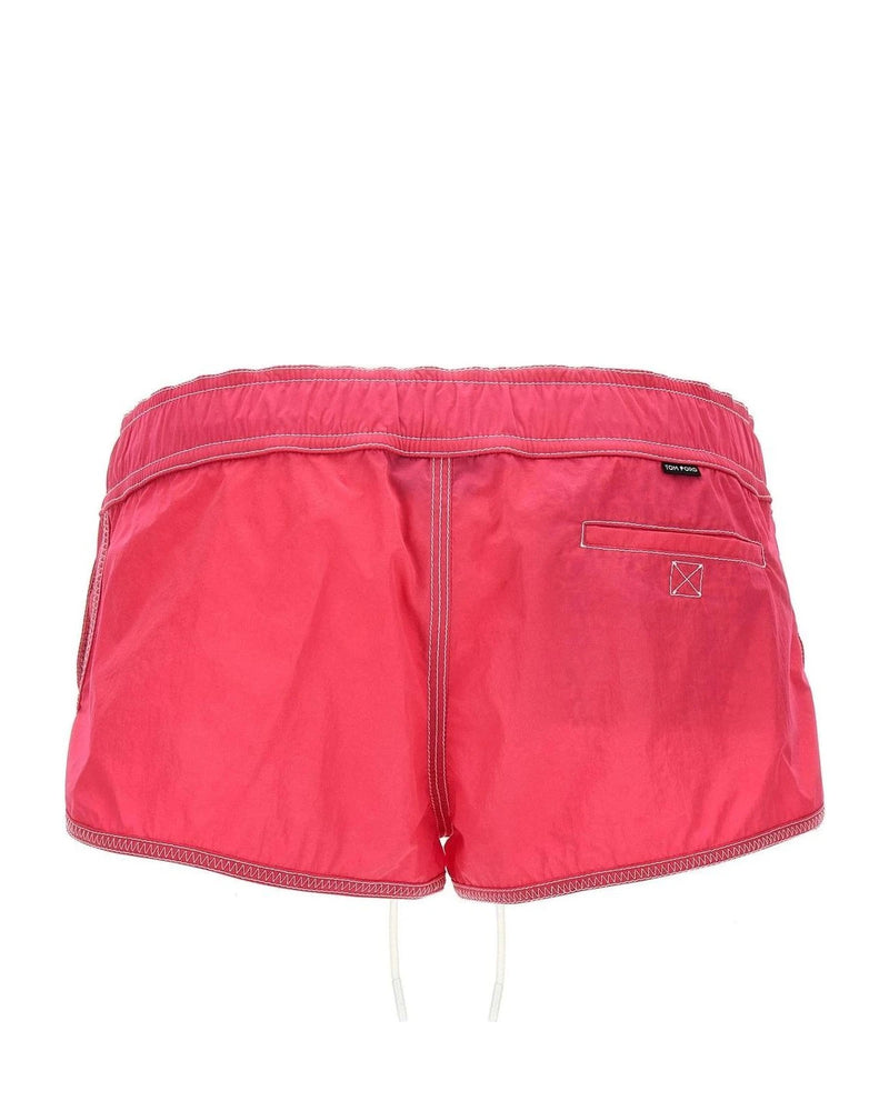 Tom Ford Swim Short in red, Polyamide — view 2