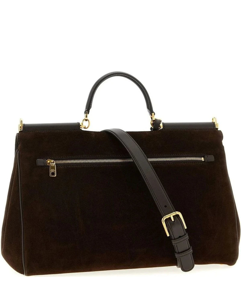Dolce & Gabbana Satchel Bag in brown, Pvc — view 2