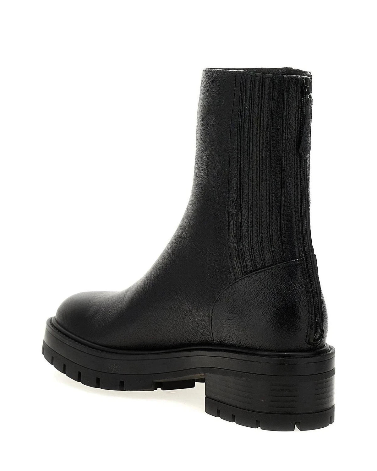 Aquazzura Ankle Boots in black, Calfskin Leather — view 2