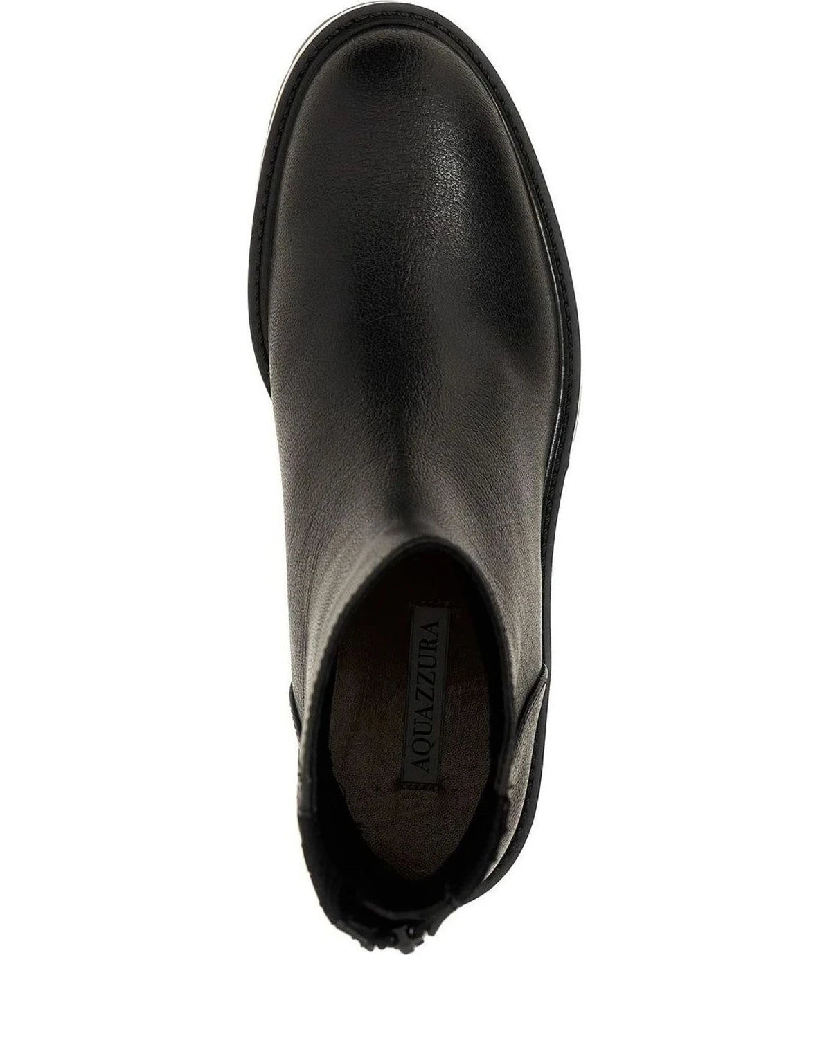 Aquazzura Ankle Boots in black, Calfskin Leather — view 3