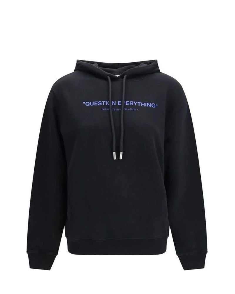 Off-White Hoodie in black, Cotton