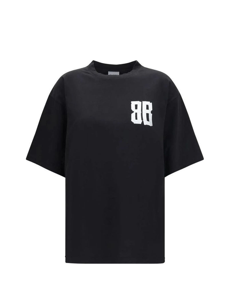 Balenciaga T-Shirt in black, Cotton