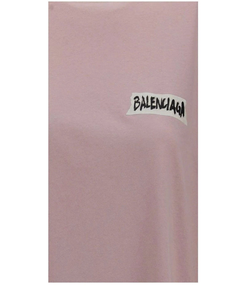 Balenciaga T-Shirt in multicolor, Cotton — view 3