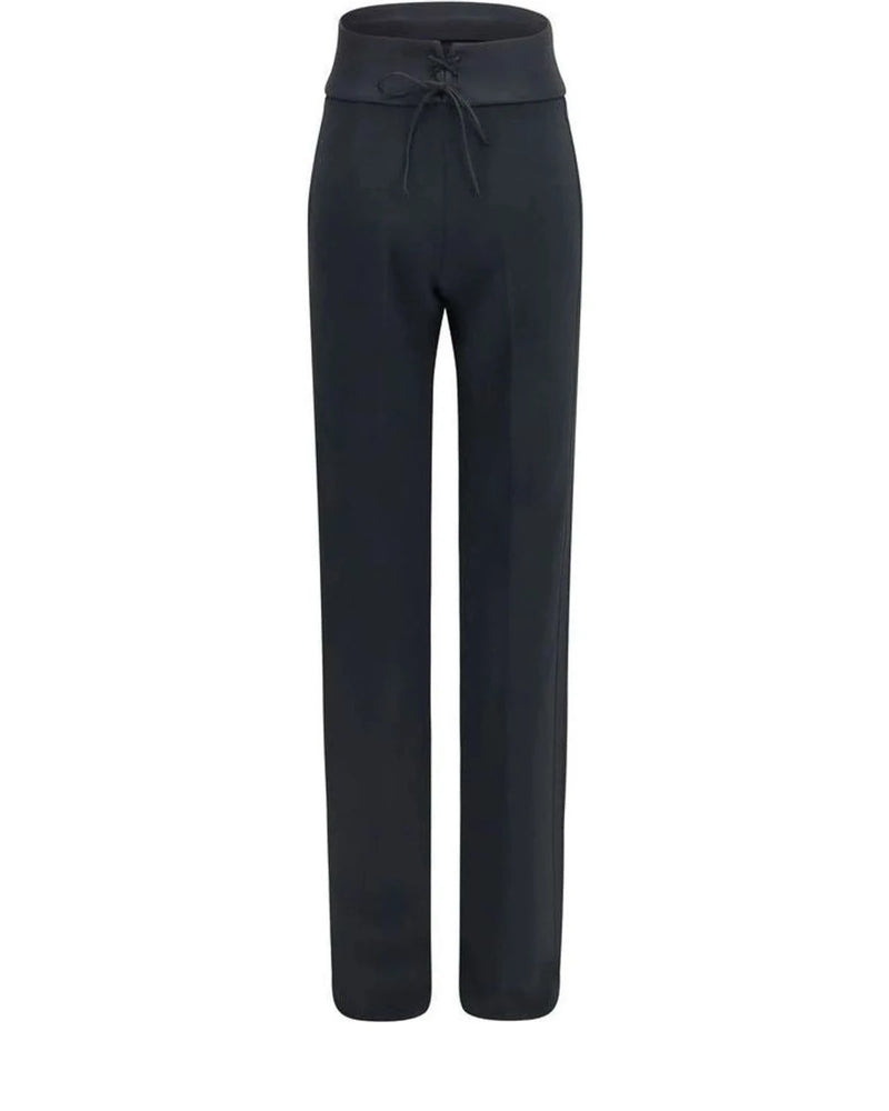 Ermanno Scervino Trouser in black, Viscose — view 2