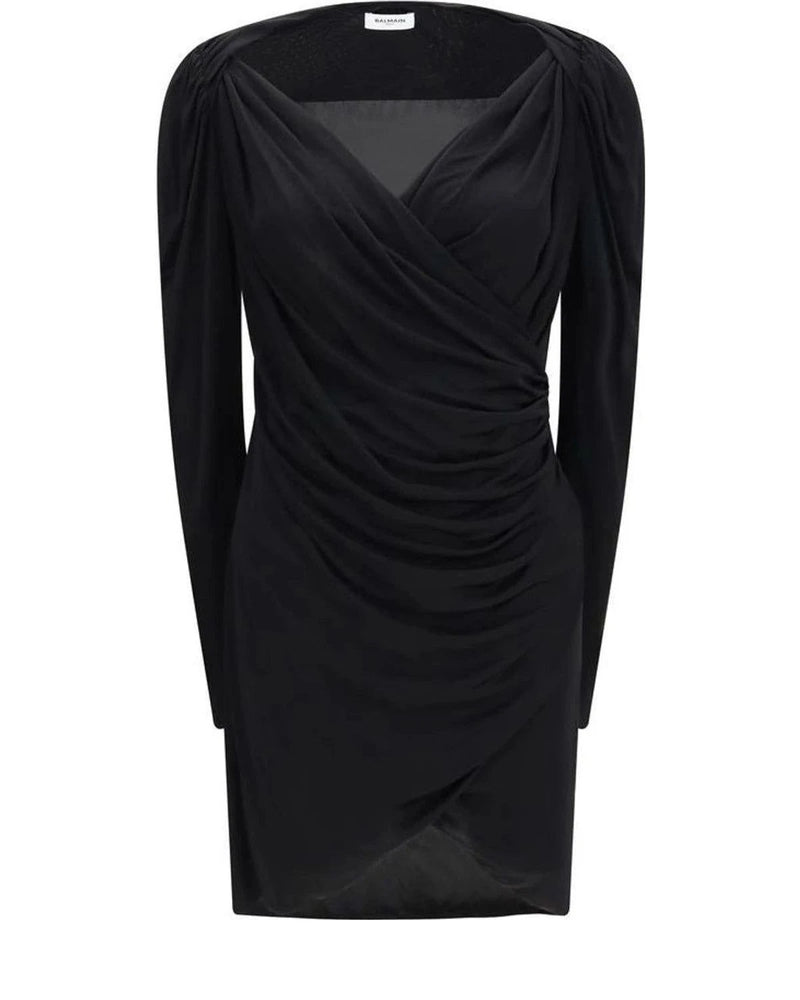 Balmain Dresse in black, Viscose