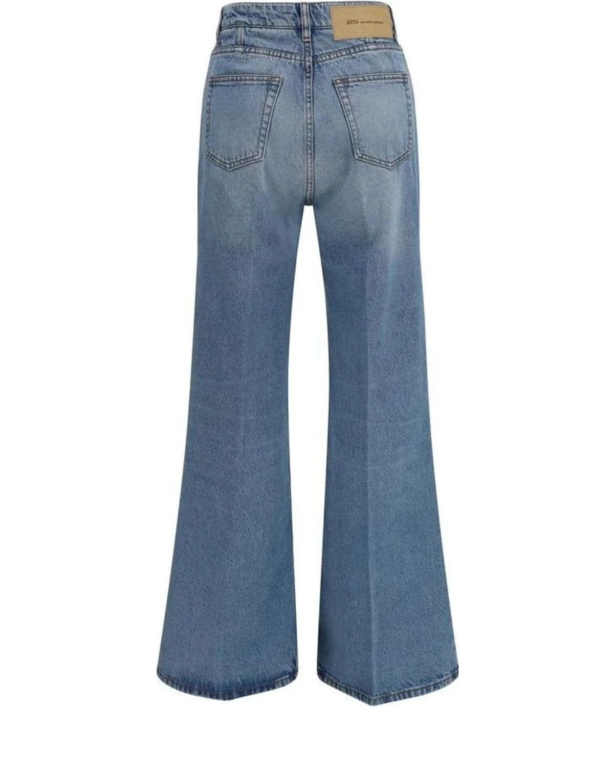 Ami Paris Jean in blue, Cotton — view 2