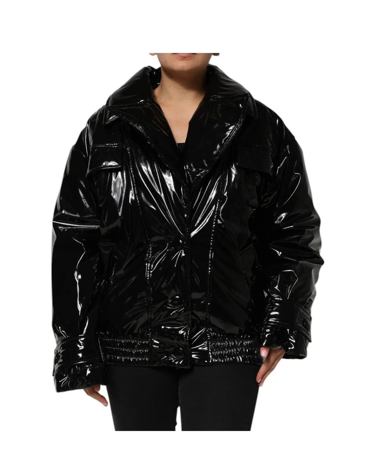 Dolce & Gabbana Bomber Jacket in black, Polyester