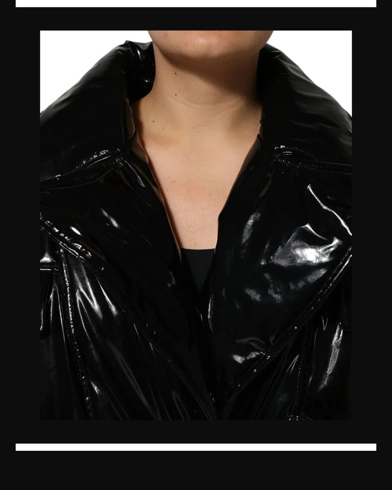Dolce & Gabbana Bomber Jacket in black, Polyester — view 5