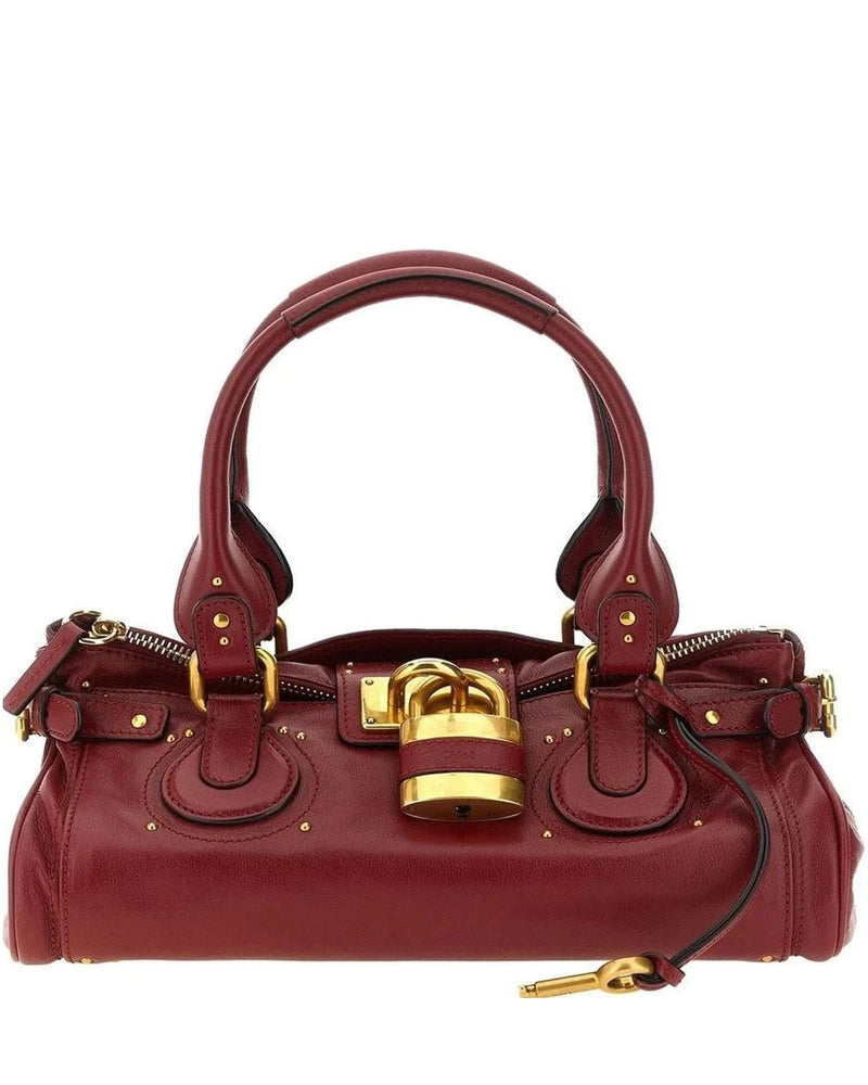 Chloé Satchel Bag in red