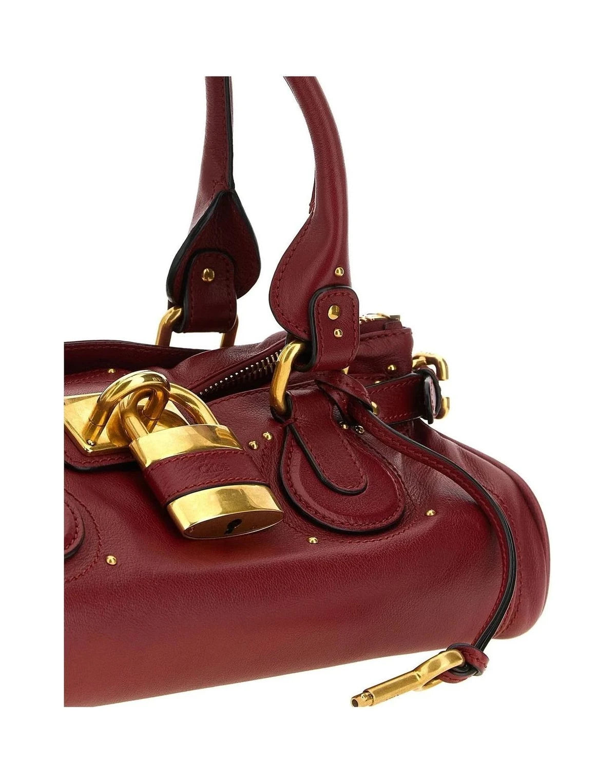 Chloé Satchel Bag in red — view 3