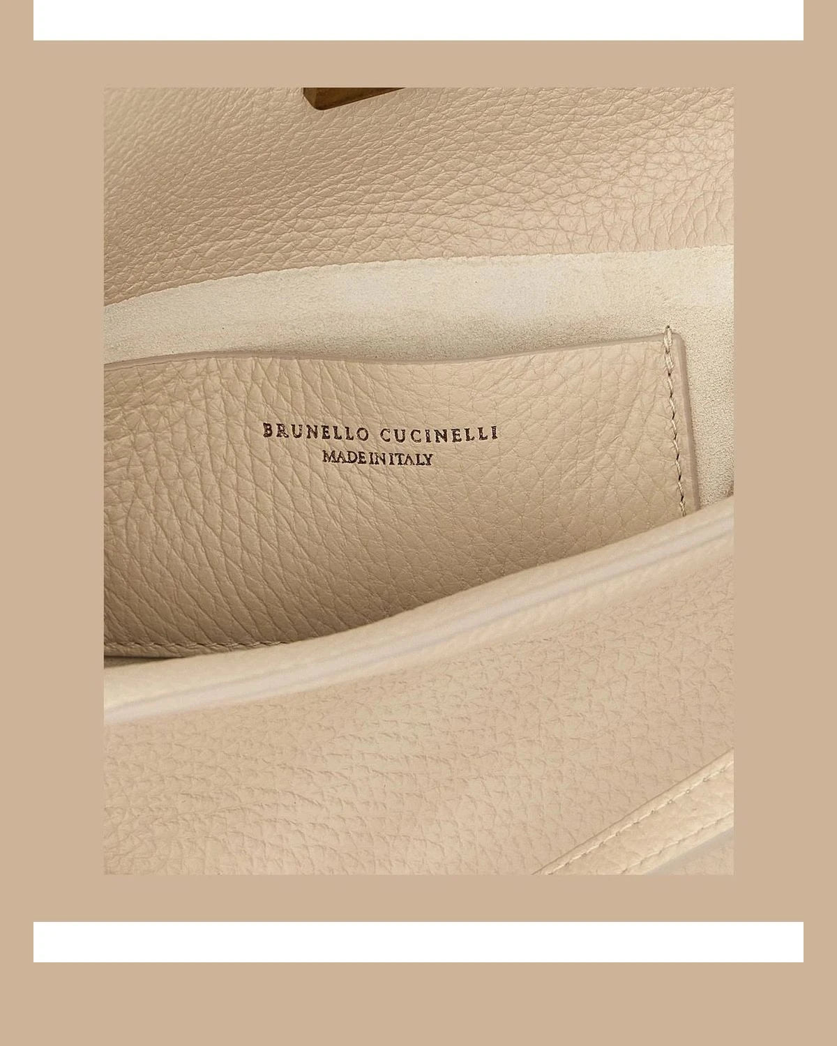 Brunello Cucinelli Shopper Bag in beige — view 4