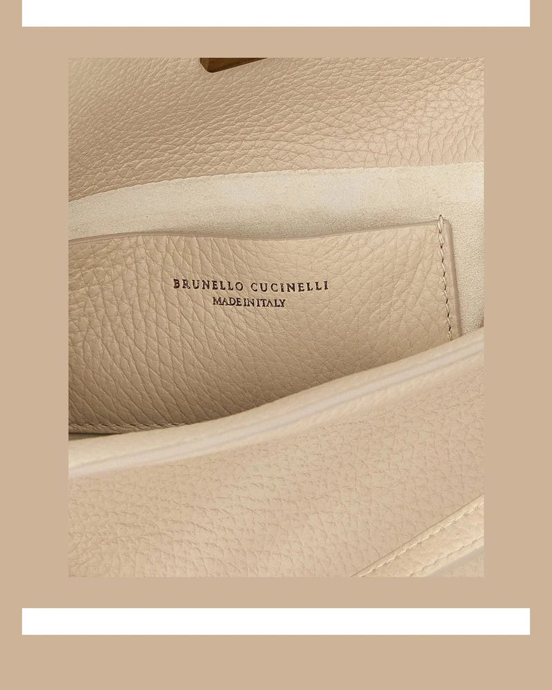 Brunello Cucinelli Shopper Bag in beige — view 4