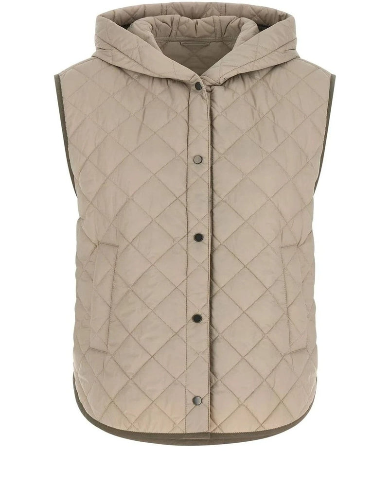 Brunello Cucinelli Vest in beige