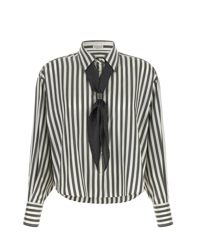 Brunello Cucinelli Dress Shirt in multicolor