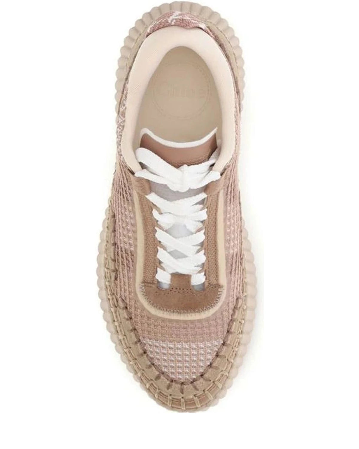 Chloé Sneakers in beige, Polyester — view 4