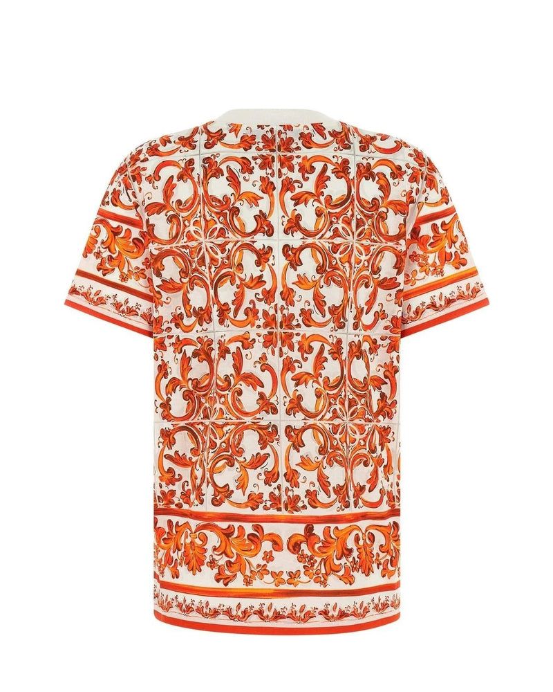 Dolce & Gabbana T-Shirt in orange, Cotton — view 2