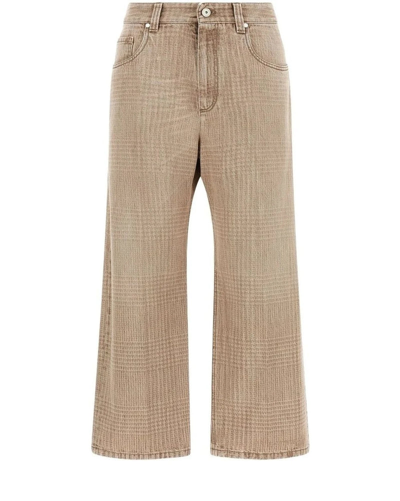 Brunello Cucinelli Jean in beige, Cotton