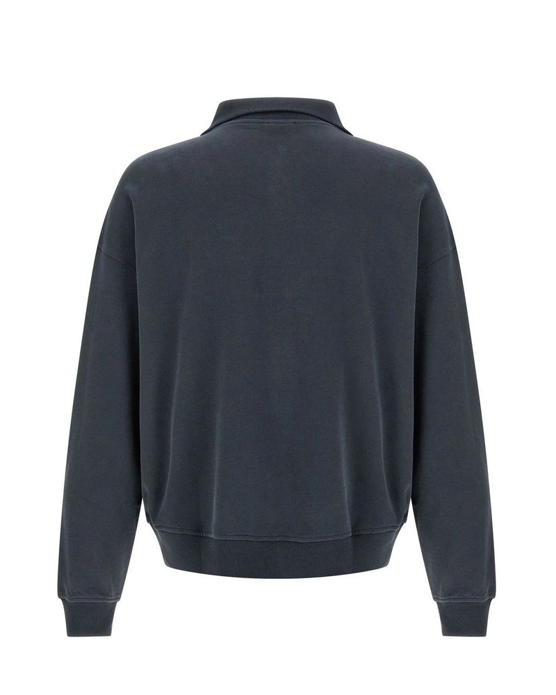 Brunello Cucinelli Sweatshirt in blue, Cotton — view 2