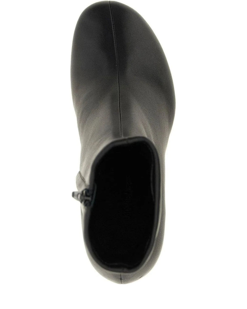 Jacquemus Ankle Boots in black, Lamb Leather — view 4