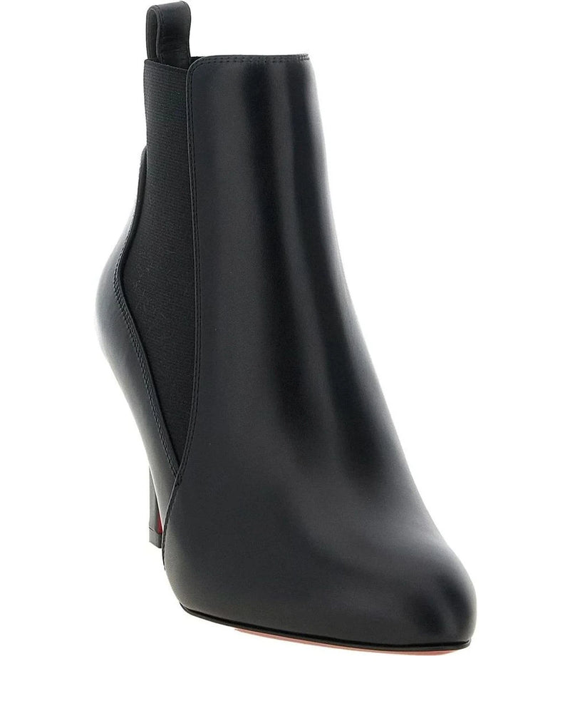 Christian Louboutin Ankle Boots in black, Calfskin Leather — view 2