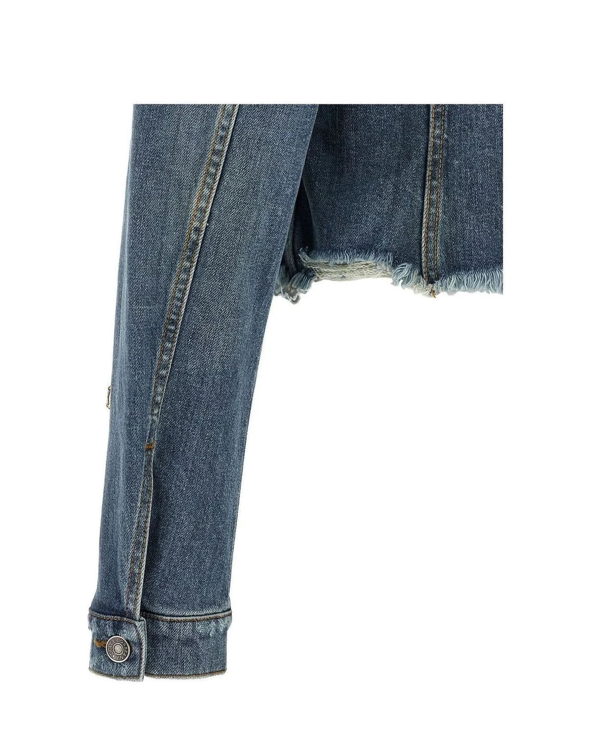 Dolce & Gabbana Trucker Jacket in blue — view 4