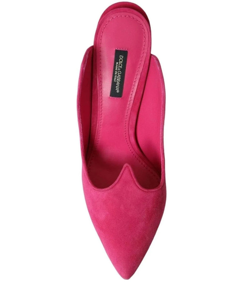 Dolce & Gabbana Mules in pink, Leather — view 2