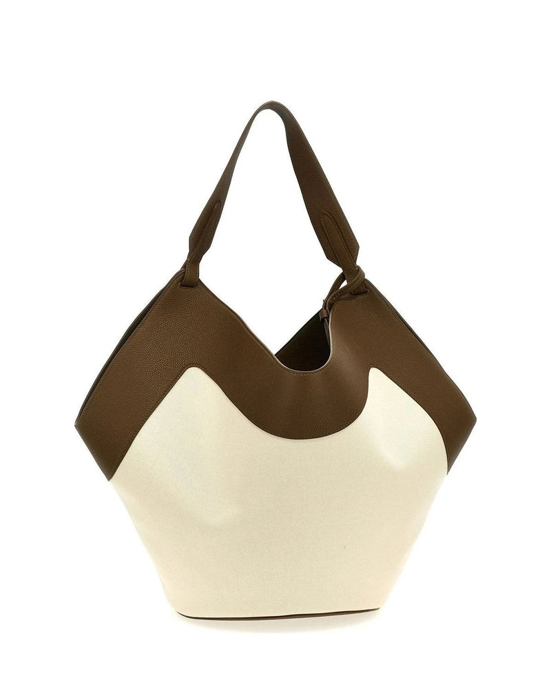 Khaite Hobo Bag in multicolor, Calf Leather — view 2