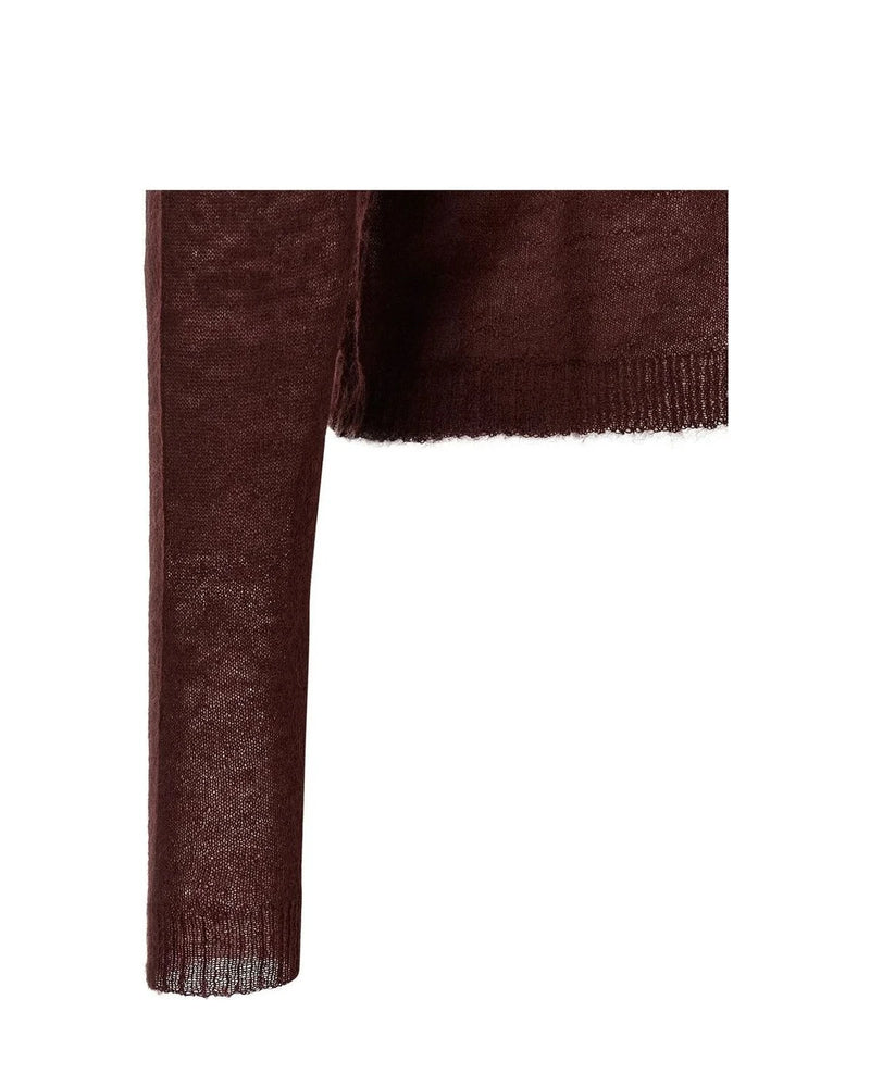 Alberta Ferretti Sweater in red — view 4