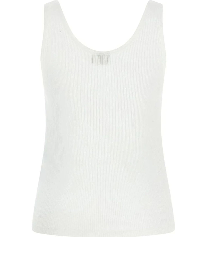 Chloé Tank Top in white, Cotton — view 2
