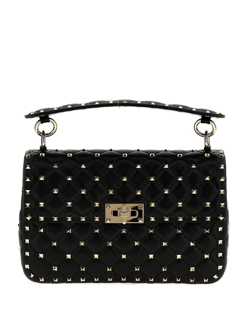 Valentino Garavani Satchel Bag in black, Lamb Leather