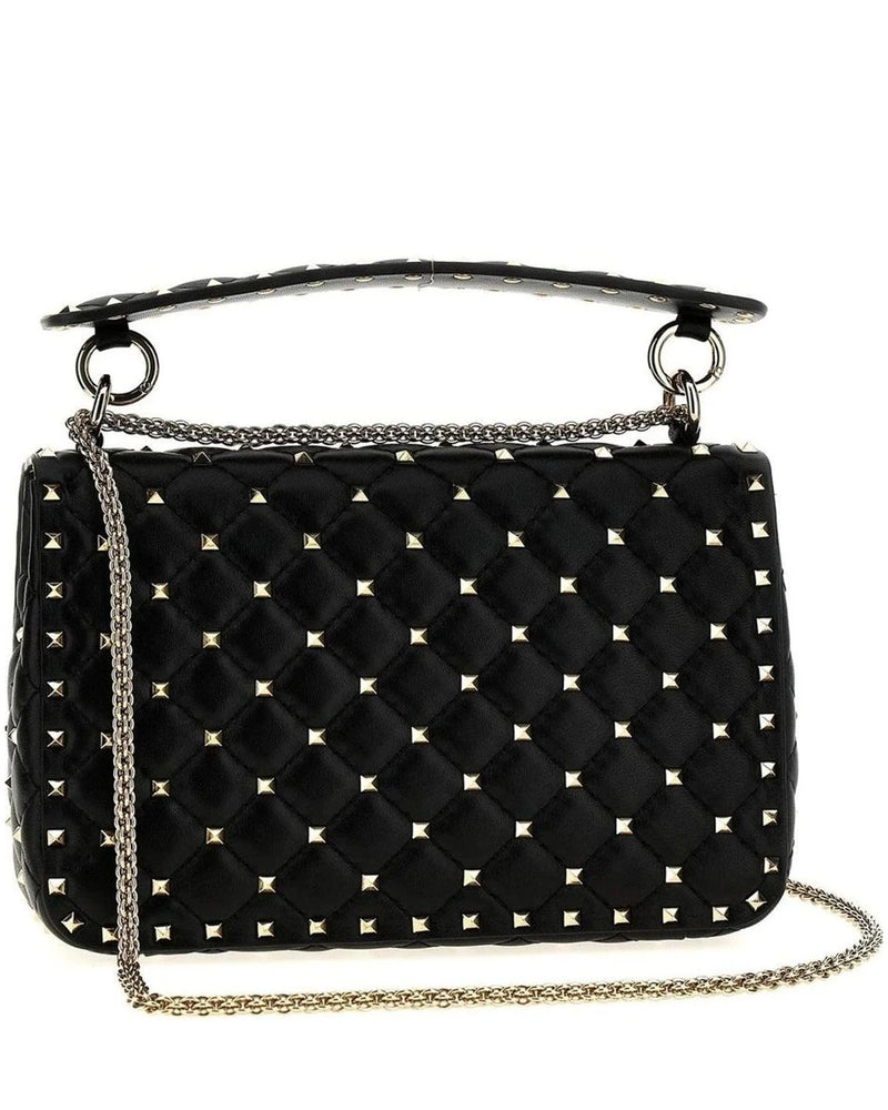 Valentino Garavani Satchel Bag in black, Lamb Leather — view 2