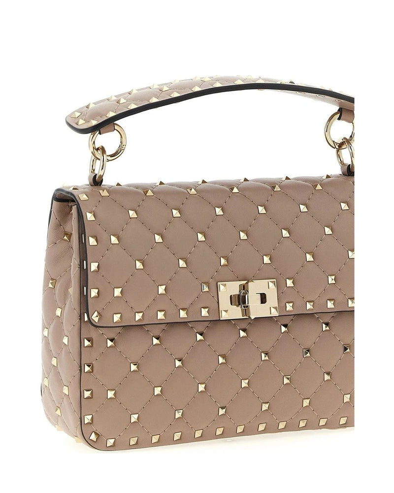 Valentino Garavani Shoulder Bag in pink, Lamb Leather — view 3