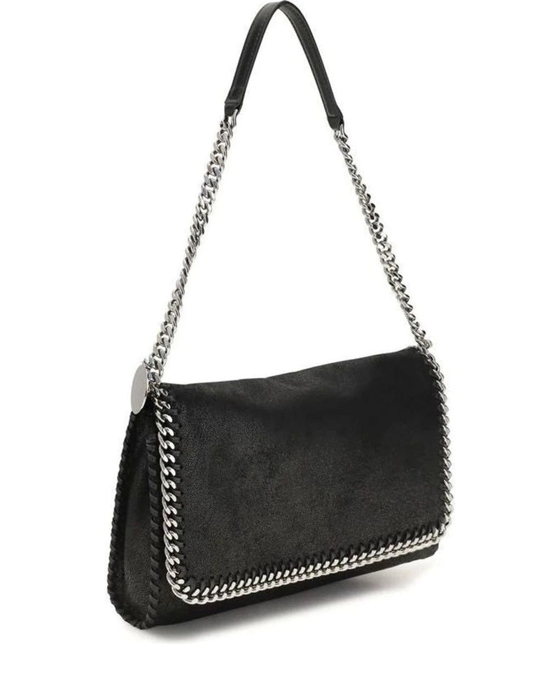 Stella McCartney Shoulder Bag in black, Polyester — view 2