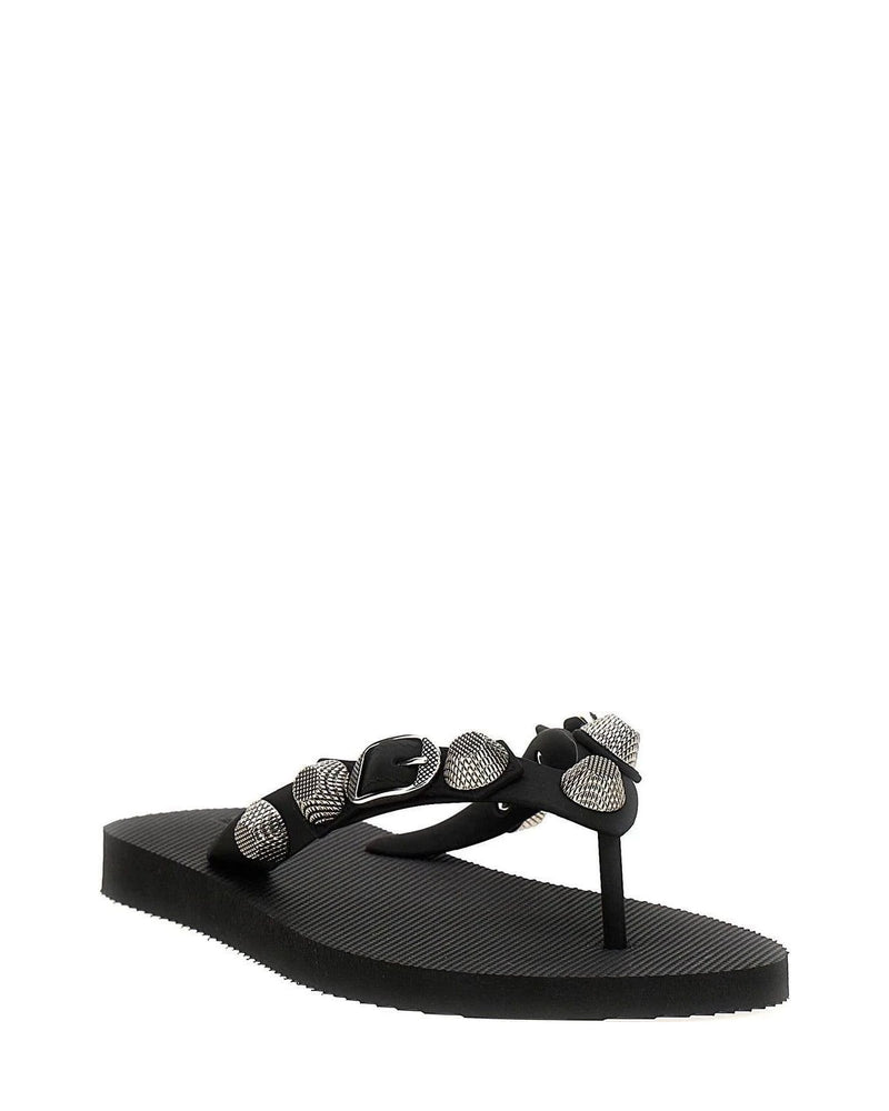 Balenciaga Slides in black, Rubber — view 2