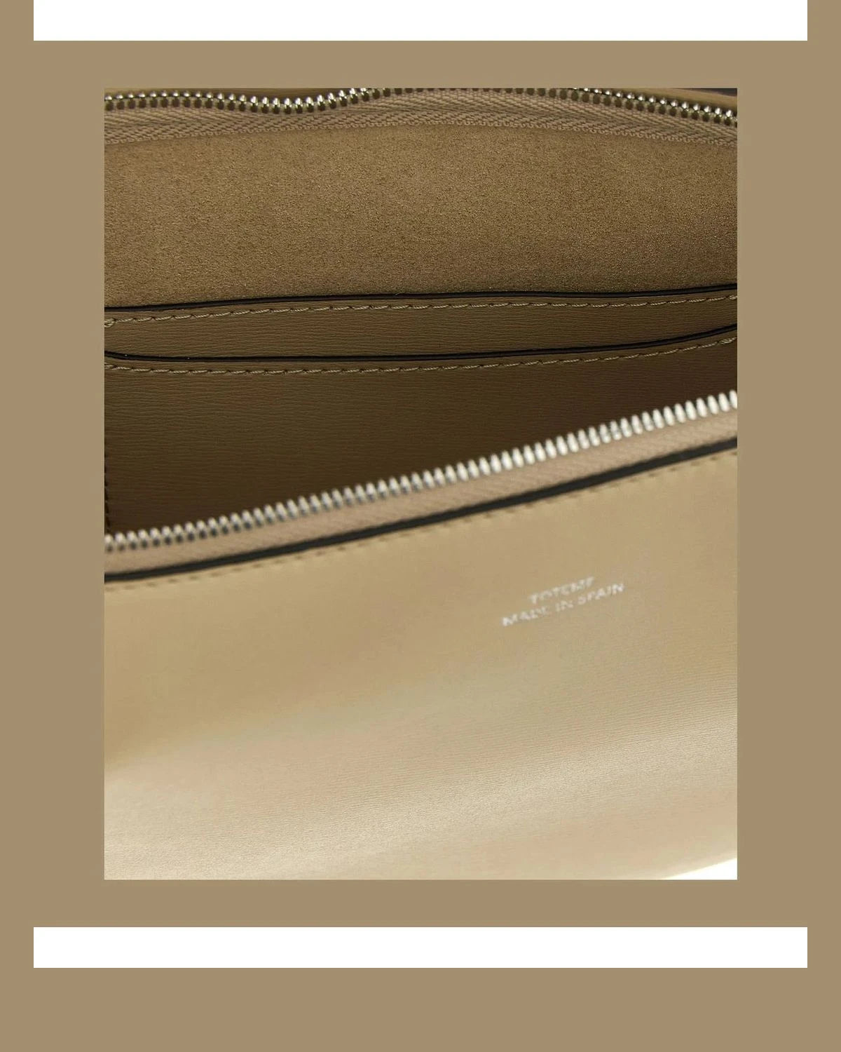Toteme Shoulder Bag in beige — view 4