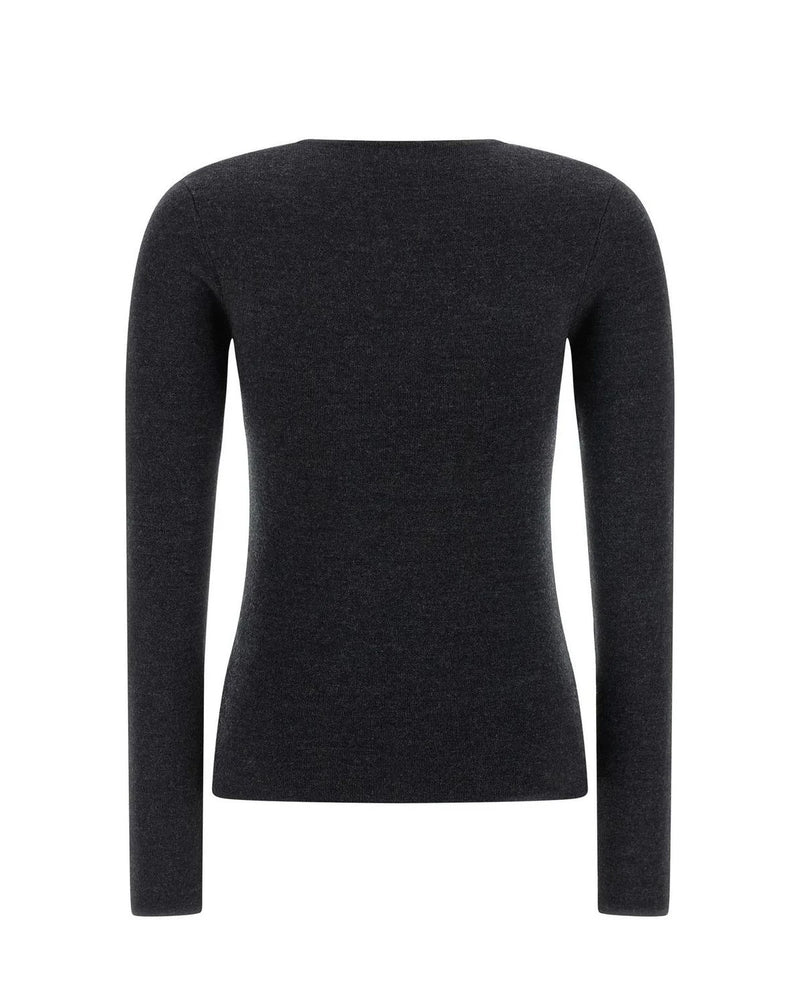 Toteme Cardigan in gray — view 2