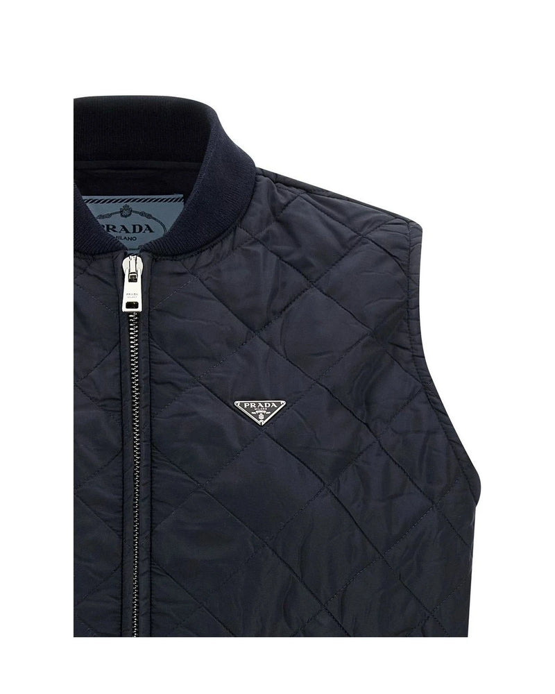 Prada Vest in blue — view 3