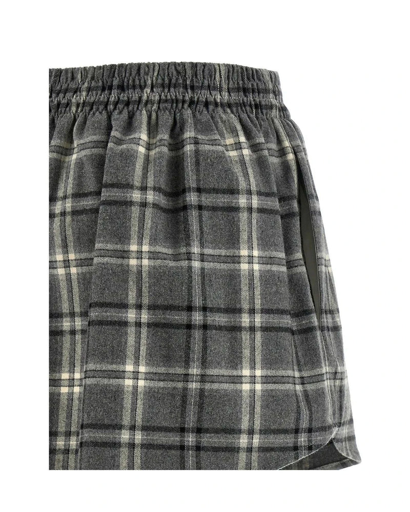 Miu Miu Skirt in gray — view 4